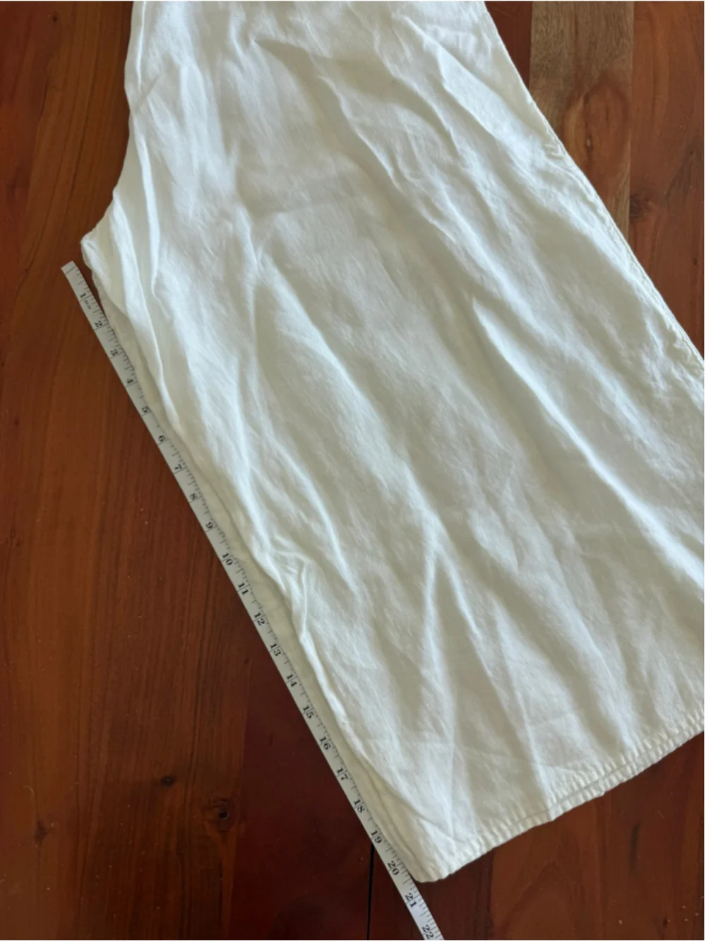 Women's Wilfred Le Boheme White Linen Wide Leg Pants S